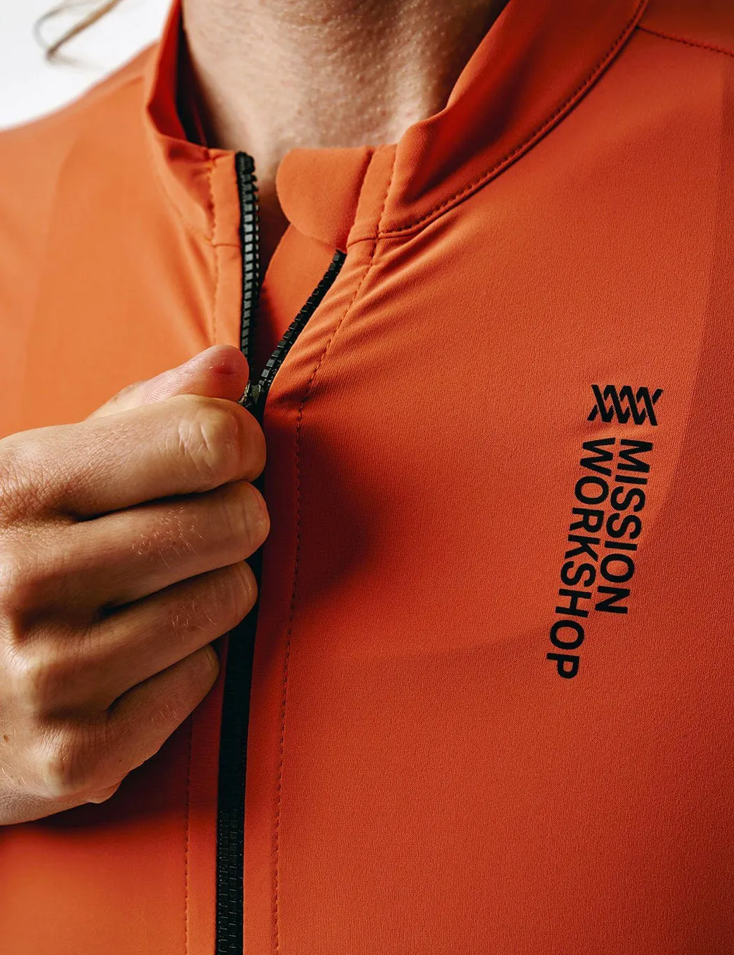 Womens Mission Workshop Mission Pro Jersey - Orange sold by Article London product image thumbnail 3