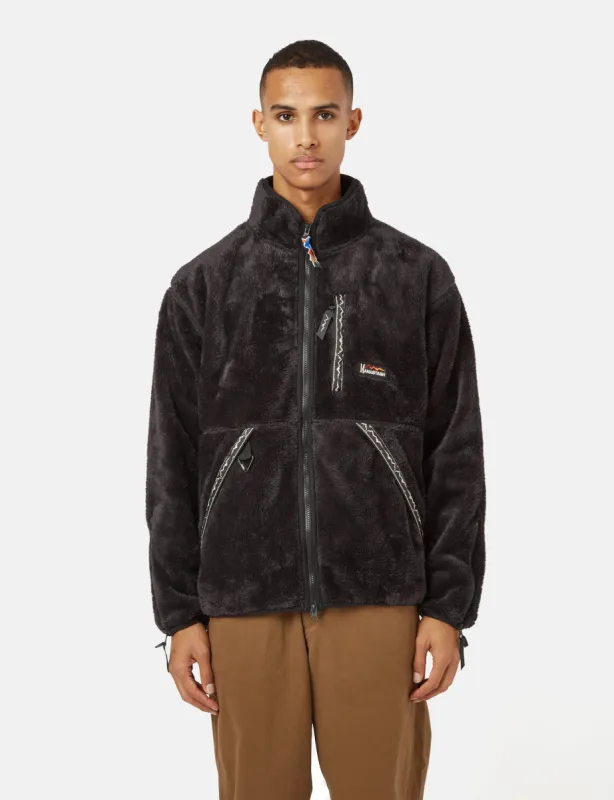Manastash Bigfoot Fleece Jacket - Black sold by Article London