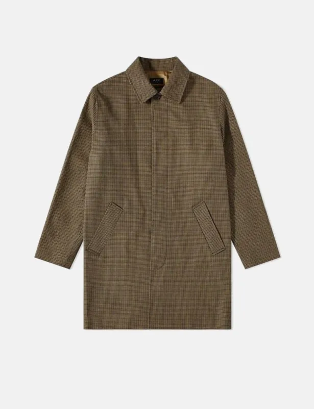 A.P.C. Emilien Mac - Camel Brown sold by Article London