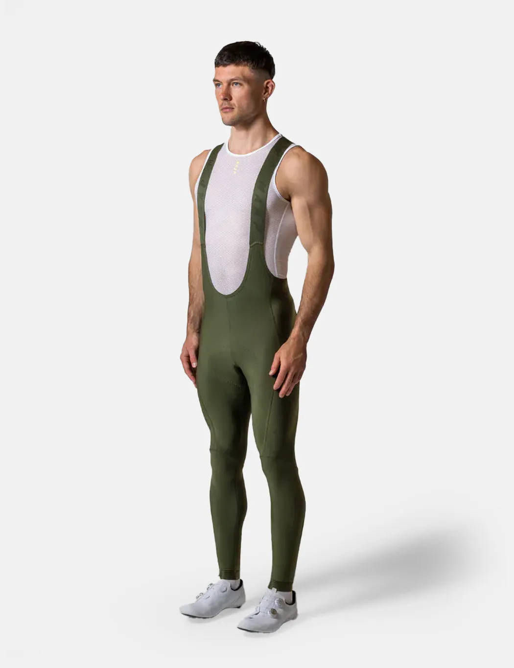 MAAP Team Evo Thermal Bib Tight - Bronze Green sold by Article London
