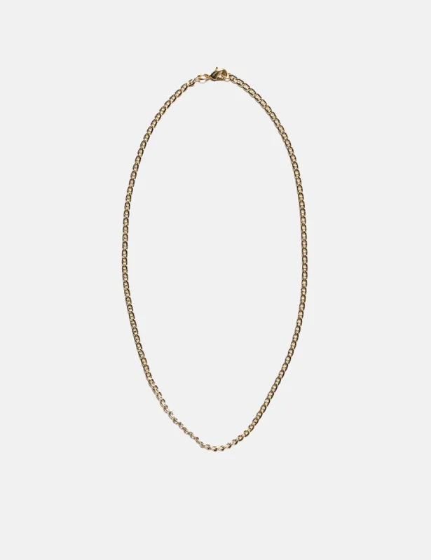 Maple Curb Chain (Necklace) - 14k Gold Filled sold by Article London