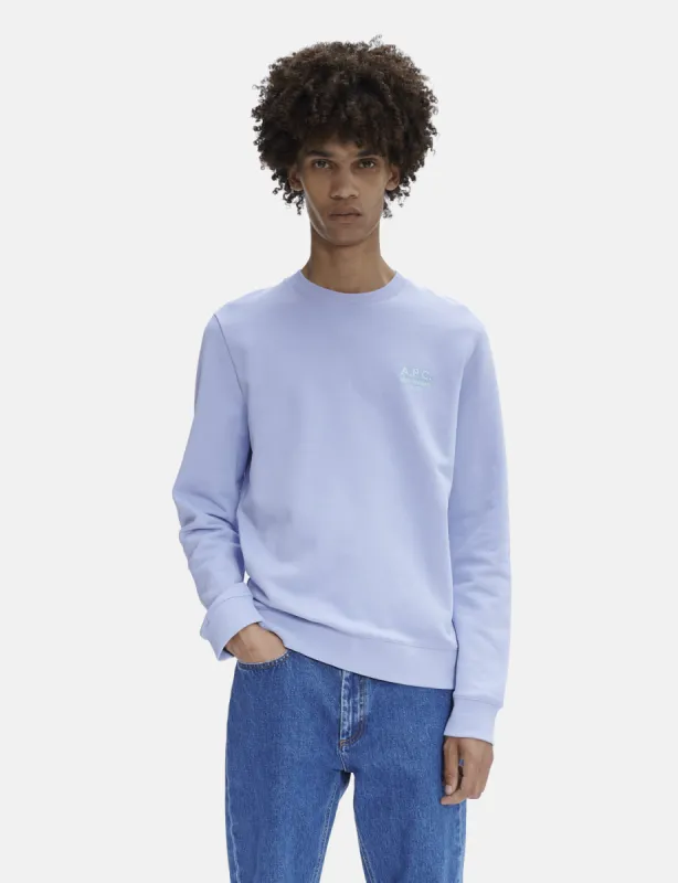 A.P.C. Rider Sweatshirt - Lilac Purple sold by Article London