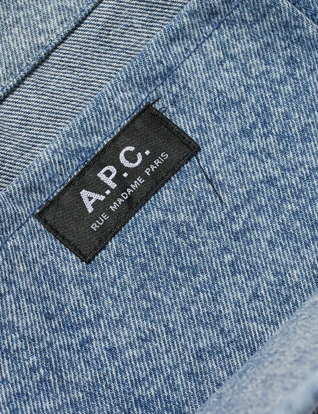 A.P.C. Lou Tote Bag - Light Blue sold by Article London product image thumbnail 3