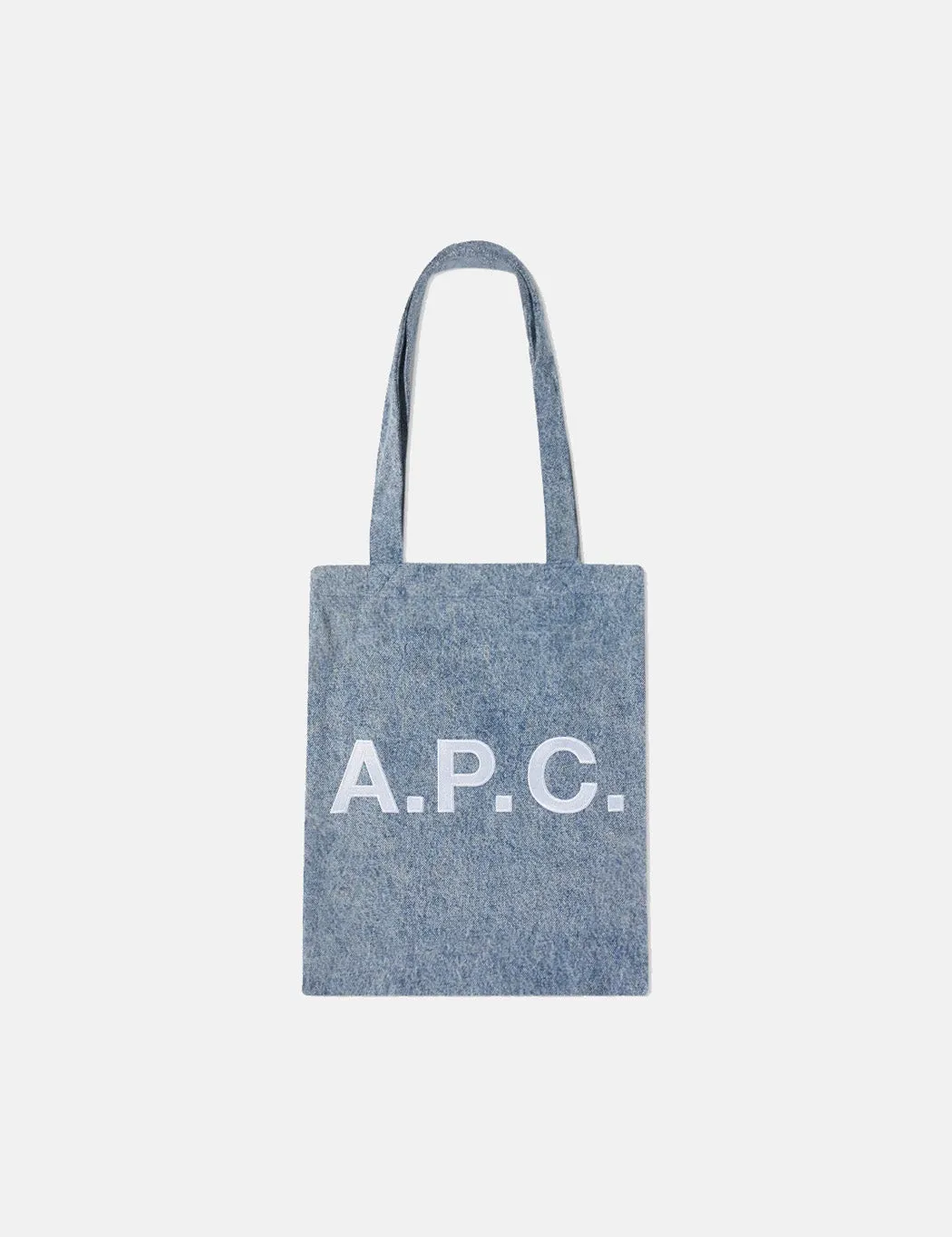 A.P.C. Lou Tote Bag - Light Blue sold by Article London
