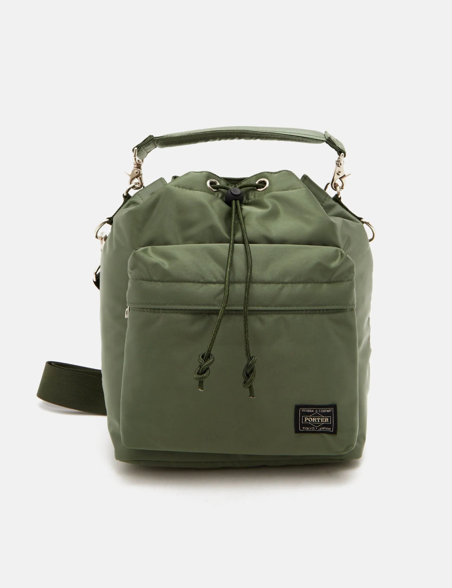 Porter Yoshida & Co Balloon Sac Bag (L) - Sage Green sold by Article London