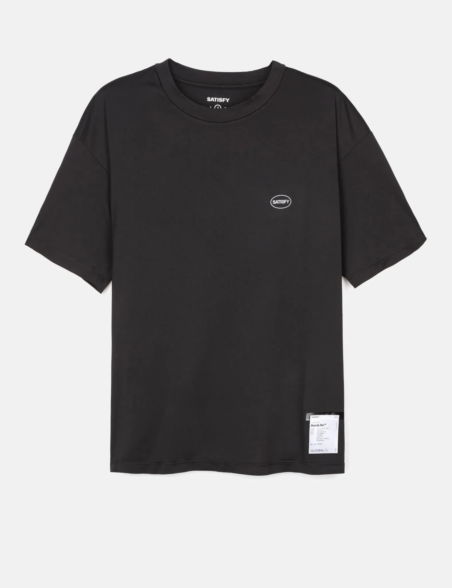 Satisfy AuraLite T-Shirt - Black sold by Article London product image thumbnail 5