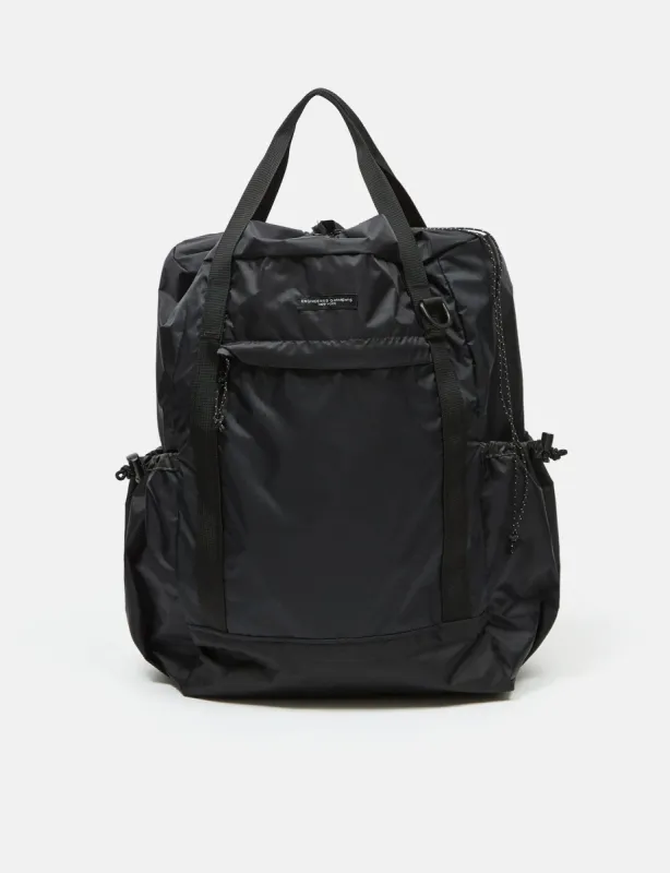 Engineered Garments UL 3 Way Bag (Nylon Ripstop) - Black sold by Article London