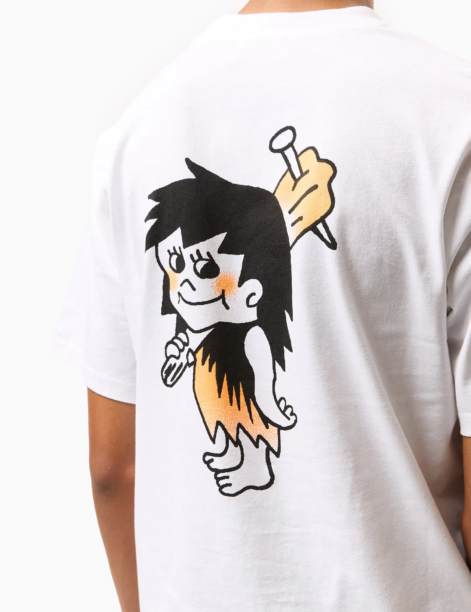 Aries Cave They T-Shirt - White sold by Article London product image thumbnail 3