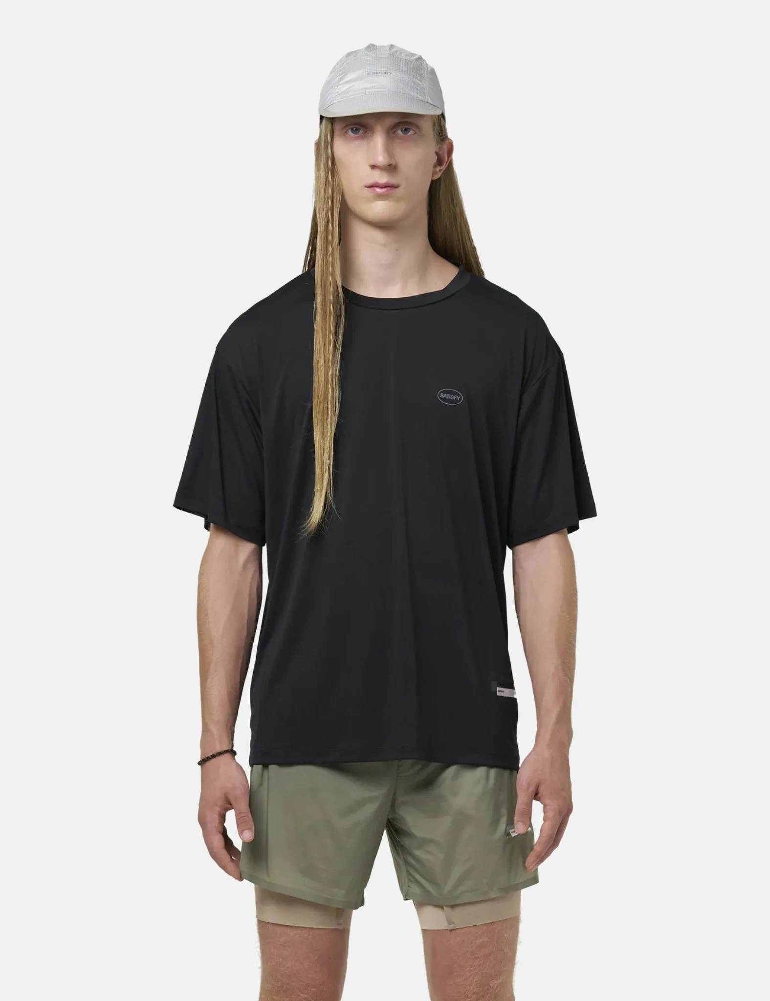 Satisfy AuraLite T-Shirt - Black sold by Article London