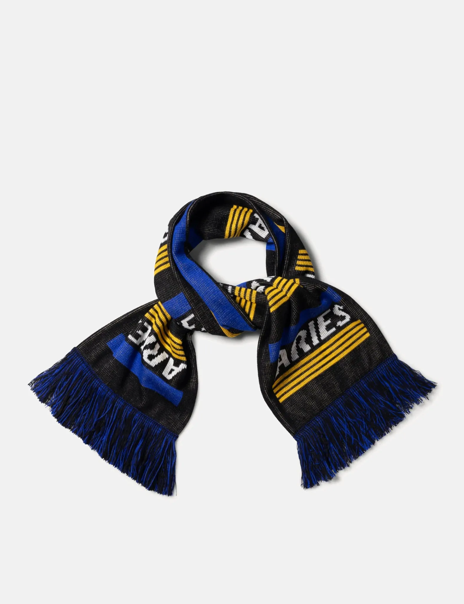 Aries Credit Card Scarf - Black sold by Article London