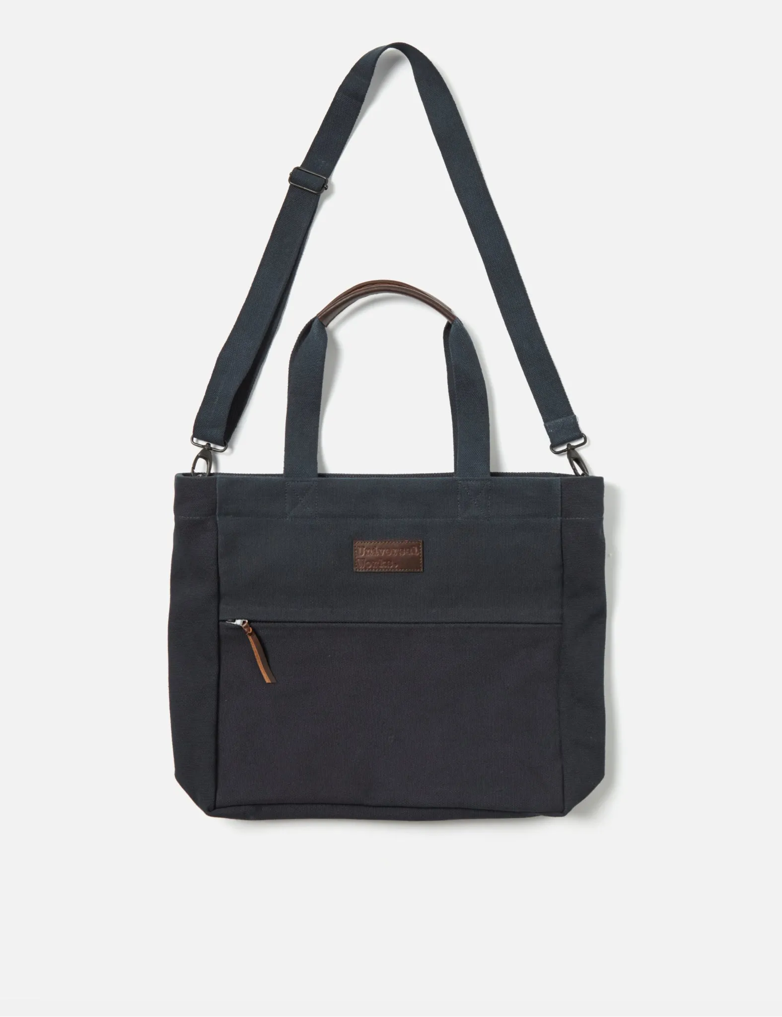 Universal Works Tote Bag (Canvas) - Navy Blue sold by Article London product image thumbnail 4