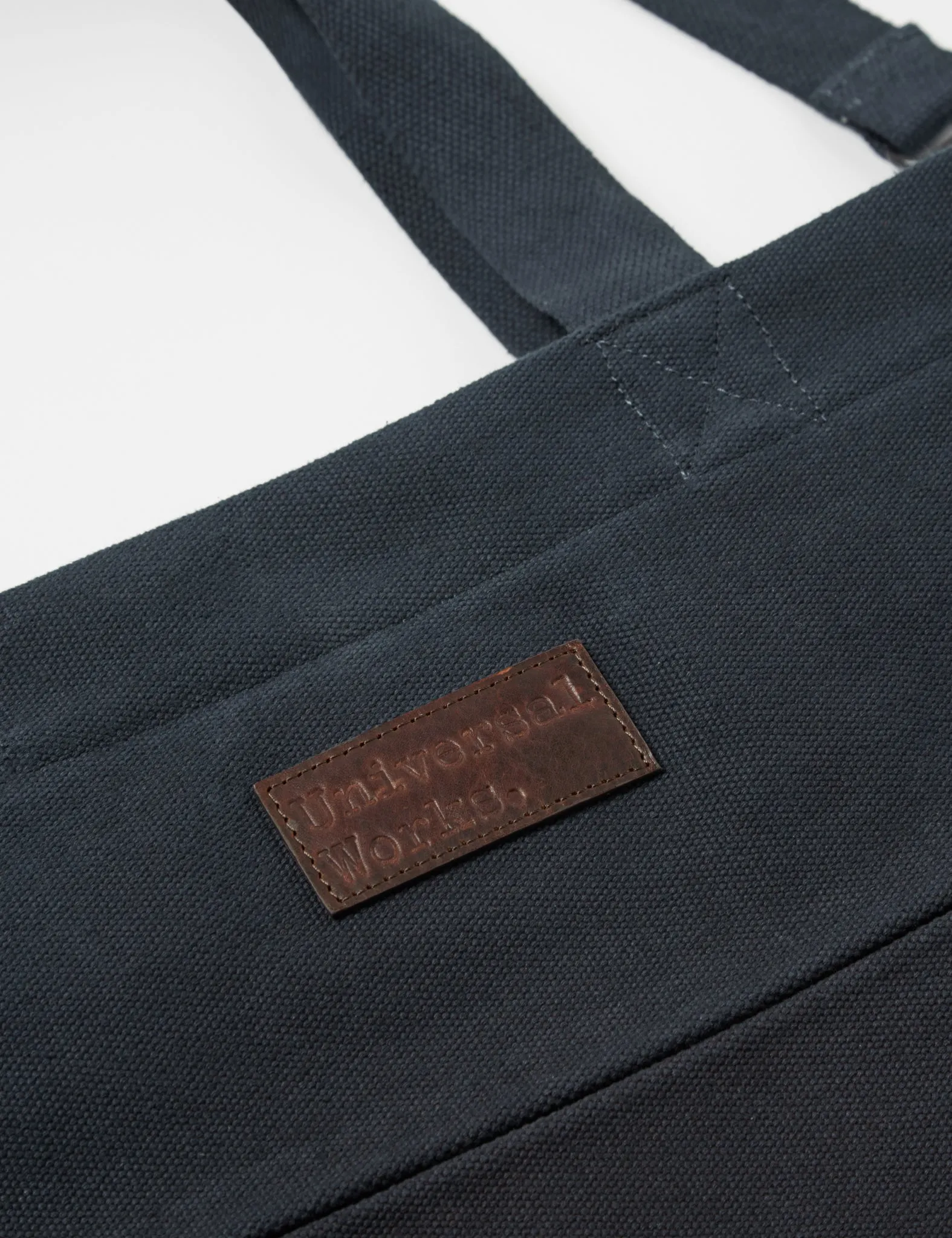 Universal Works Tote Bag (Canvas) - Navy Blue sold by Article London product image thumbnail 3