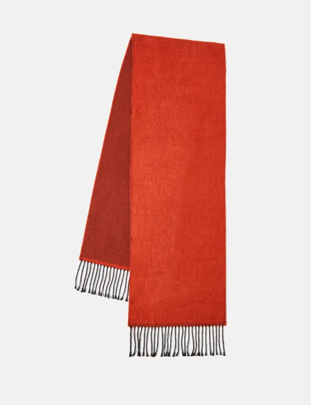Universal Works Scarf (Double Sided) - Orange sold by Article London
