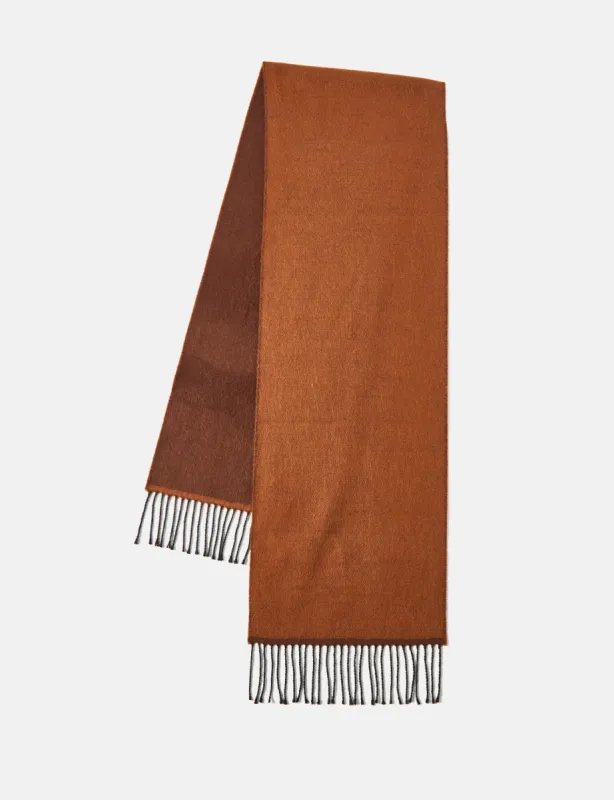 Universal Works Scarf (Double Sided) - Brown sold by Article London