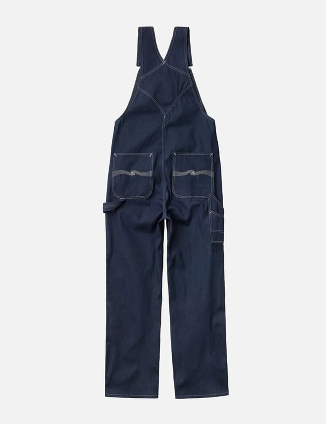 Nudie Jeans Kevin Dungarees - Utility Denim sold by Article London product image thumbnail 5