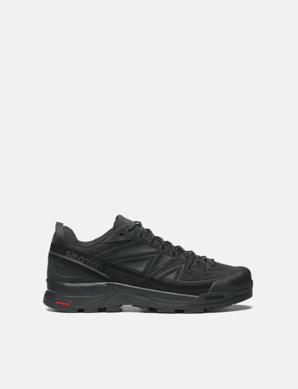 Salomon X-ALP LTR Trainers - Black/Black/Asphalt sold by Article London