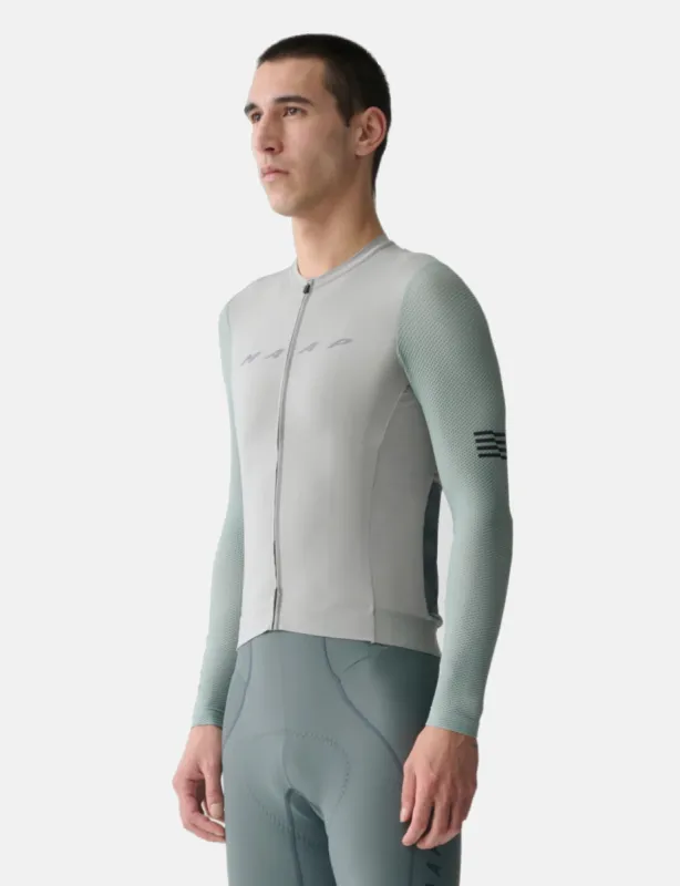 Maap Evade Pro Base Long Sleeve Jersey 2.0 - Ghost Gray sold by Article London