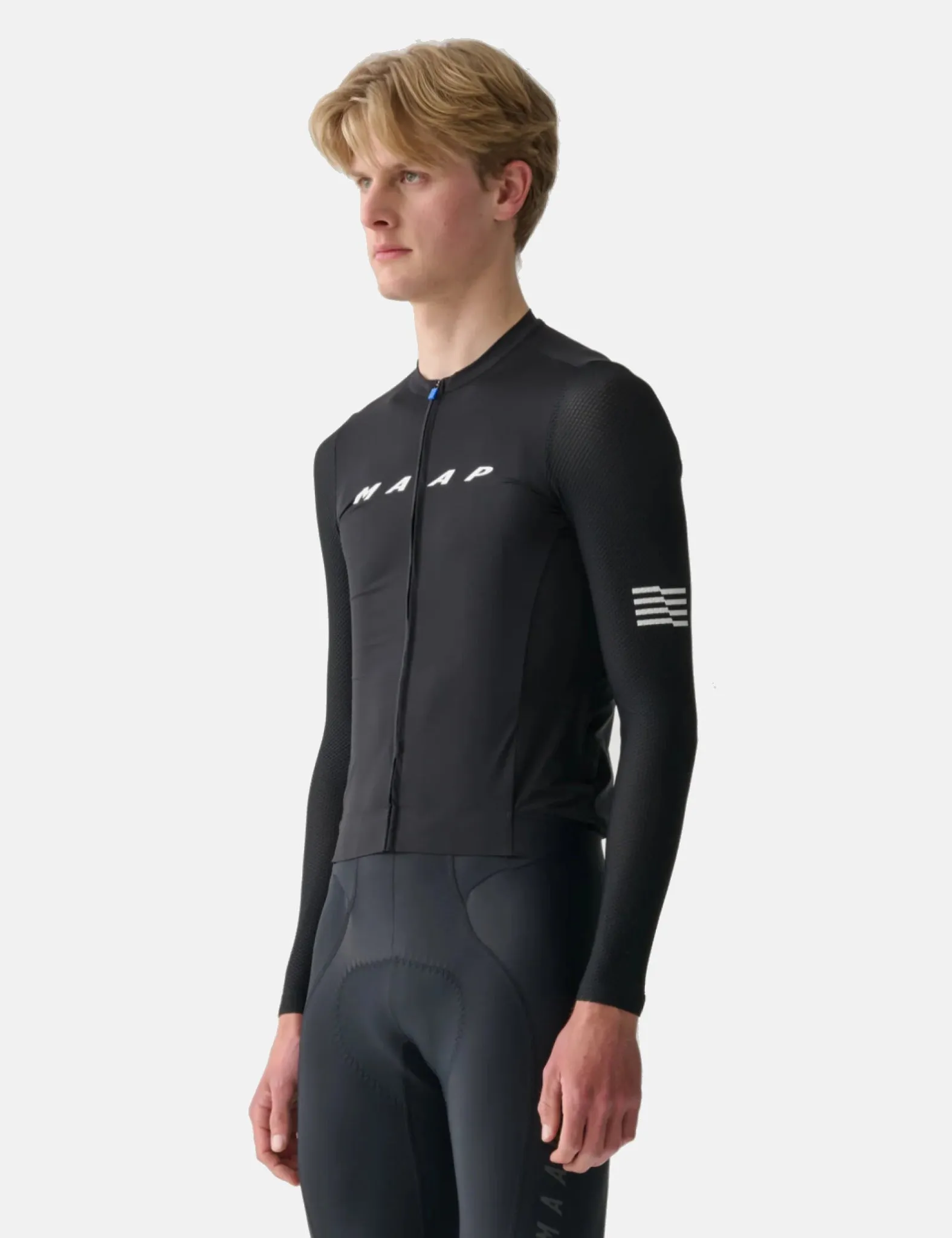 Maap Evade Pro Base Long Sleeve Jersey 2.0 - Black sold by Article London