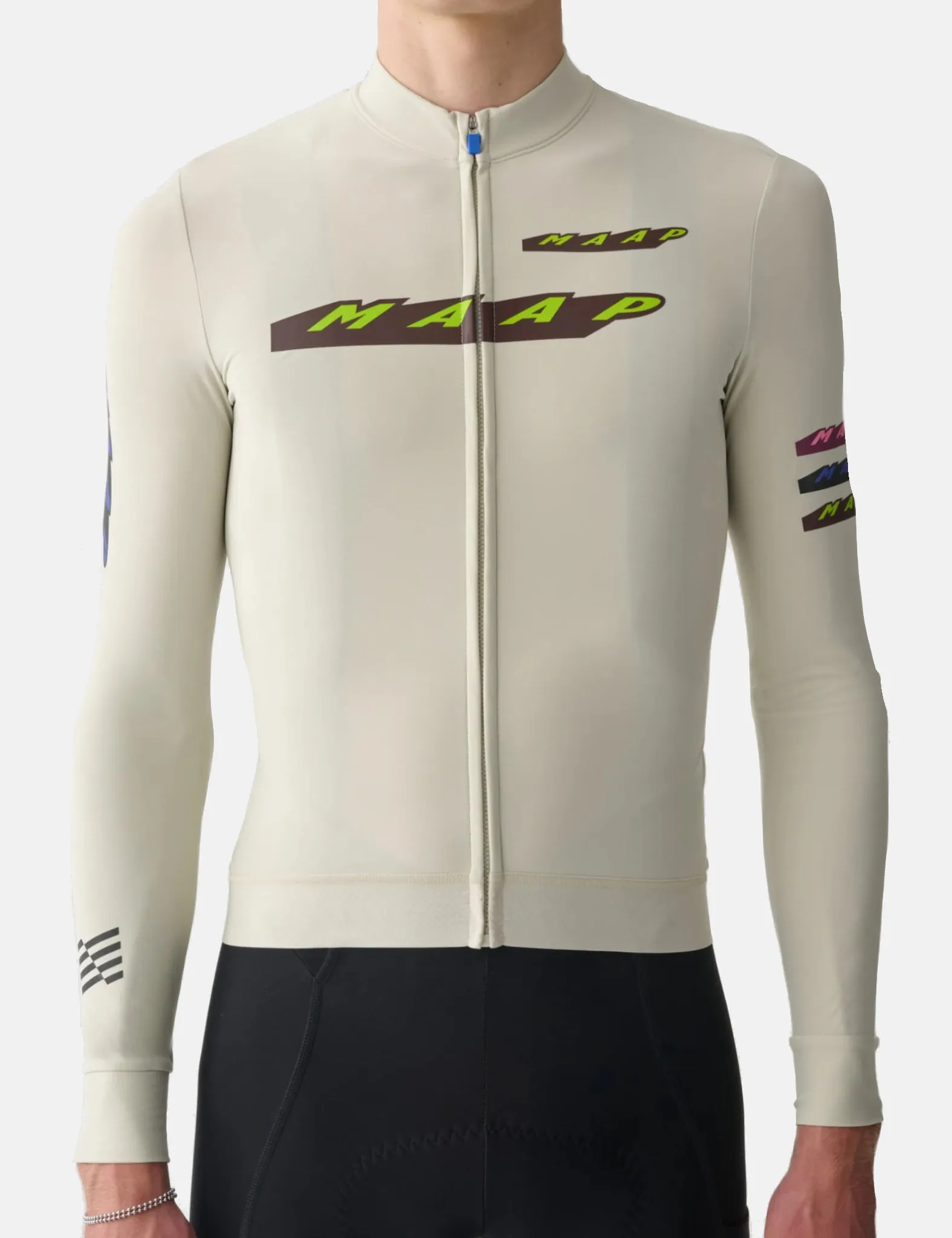 Maap Evade X Thermal Long Sleeve Jersey 2.0 - Fog sold by Article London product image thumbnail 3