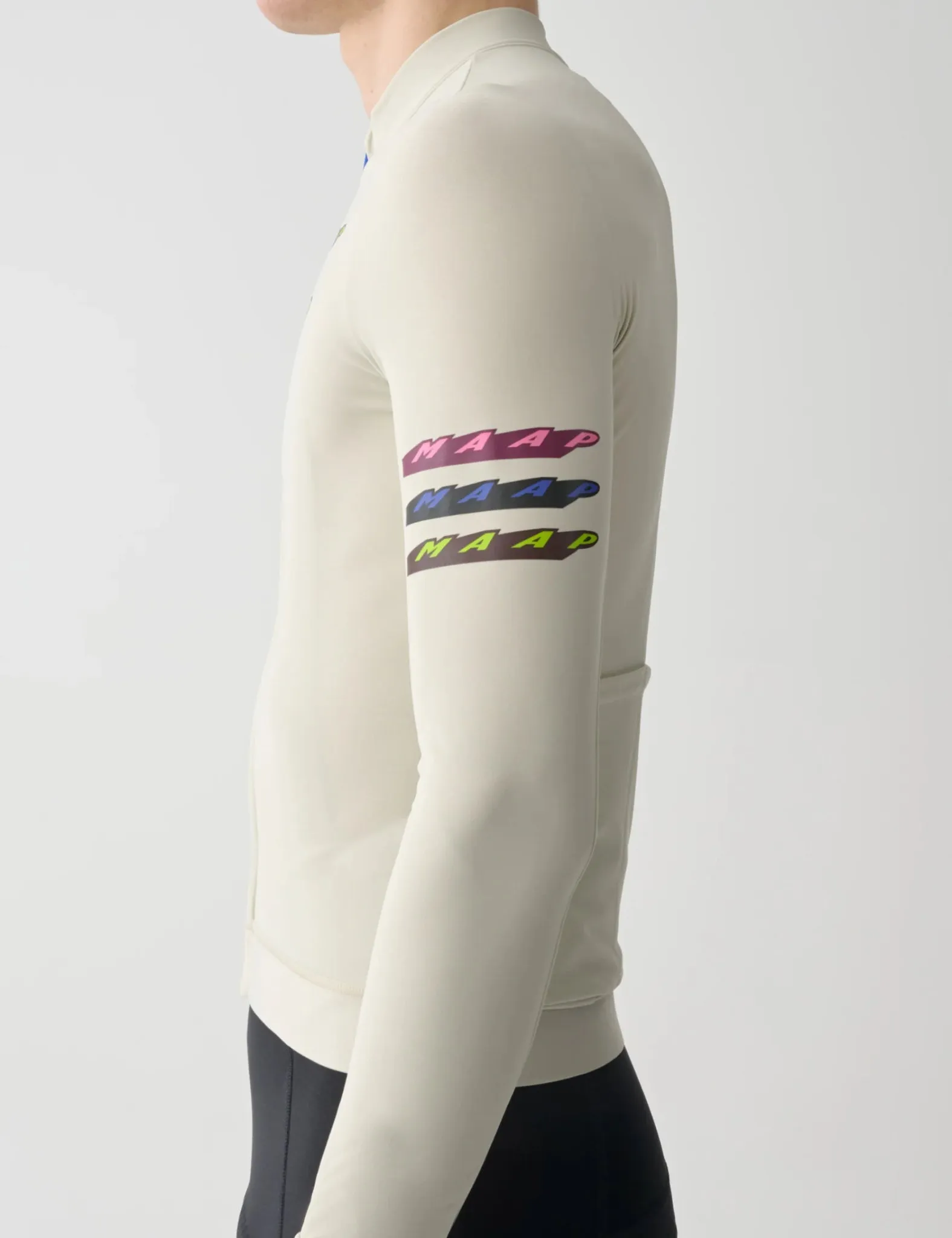 Maap Evade X Thermal Long Sleeve Jersey 2.0 - Fog sold by Article London product image thumbnail 5