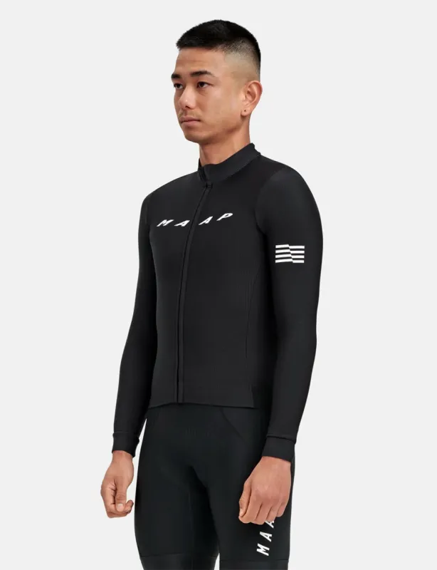 Maap Evade Thermal Long Sleeve Jersey 2.0 - Black sold by Article London