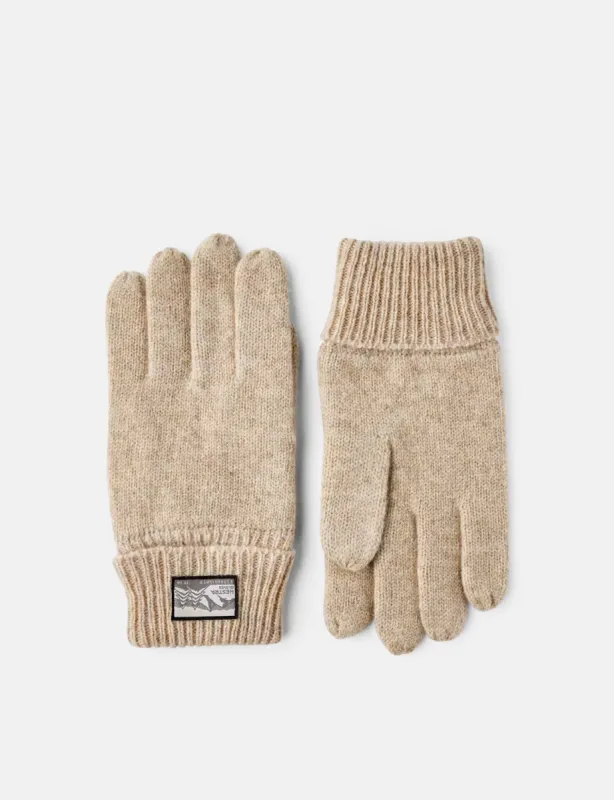 Hestra Raggwool Gloves - Beige sold by Article London