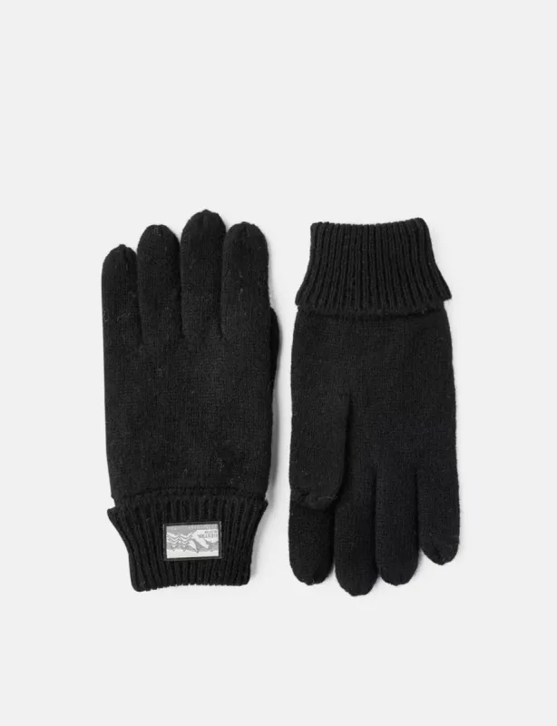 Hestra Raggwool Gloves - Black sold by Article London