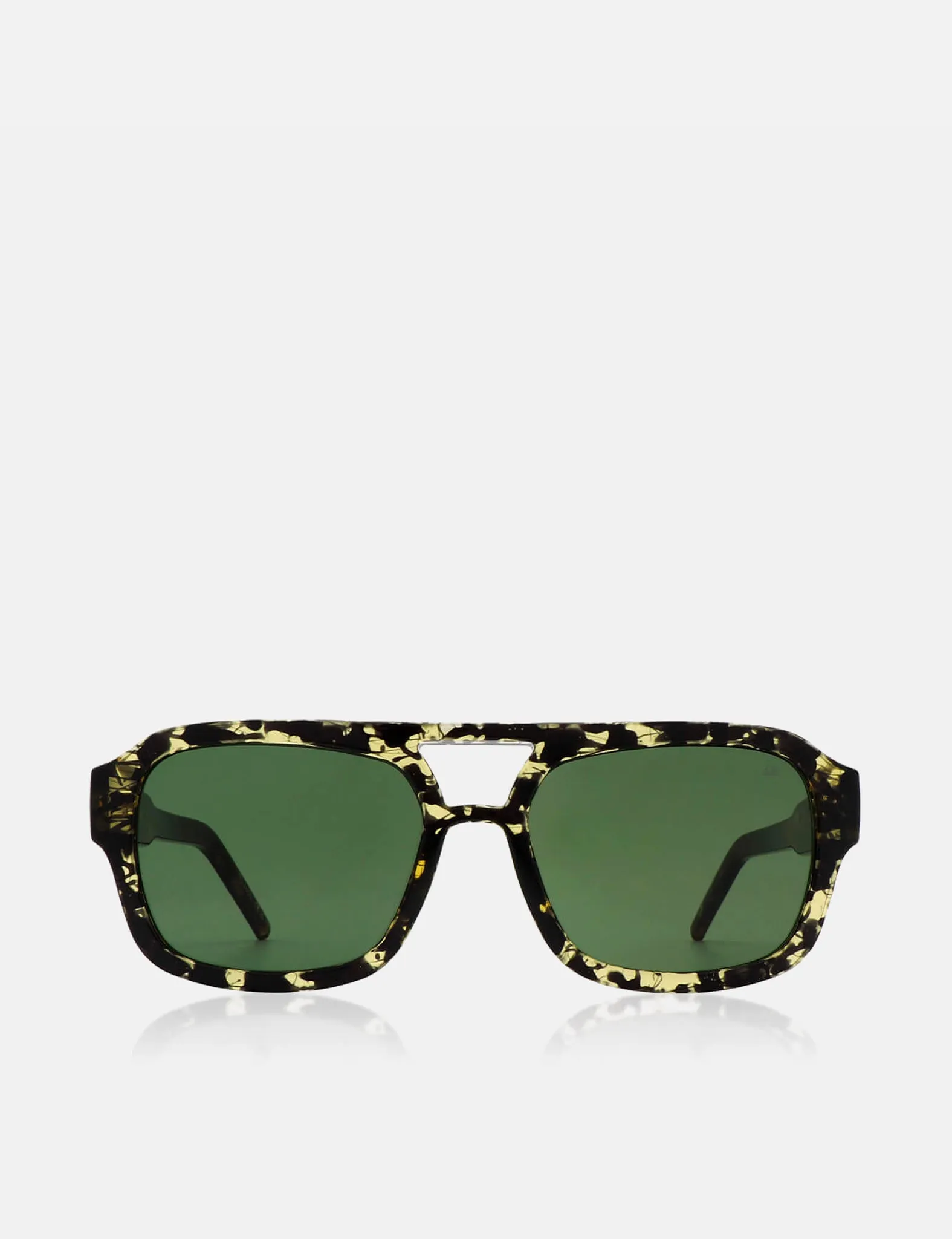 A. Kjaerbede Kaya Sunglasses - Black/Yellow Tortoise sold by Article London