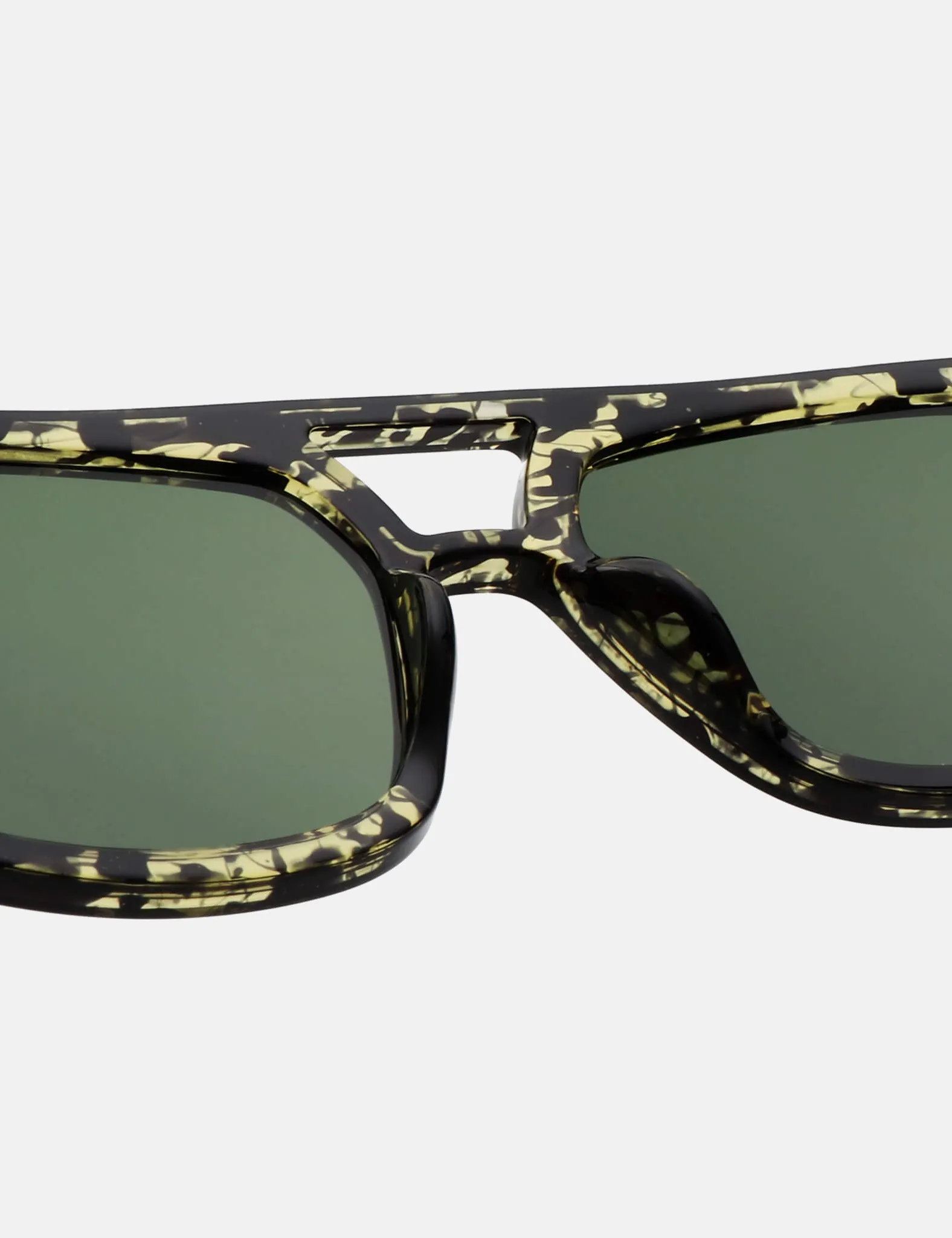 A. Kjaerbede Kaya Sunglasses - Black/Yellow Tortoise sold by Article London product image thumbnail 4