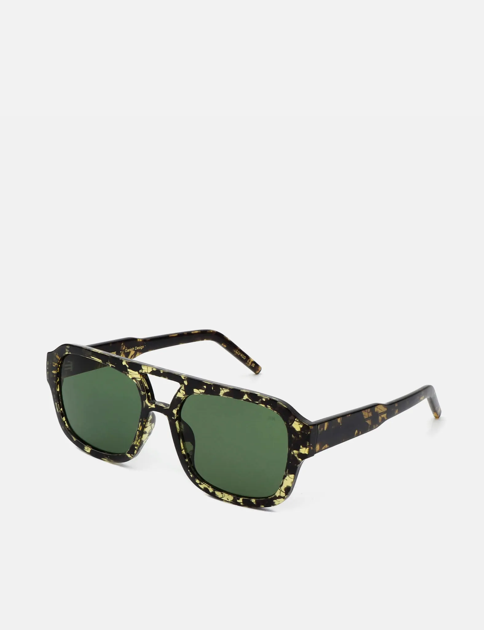 A. Kjaerbede Kaya Sunglasses - Black/Yellow Tortoise sold by Article London product image thumbnail 3