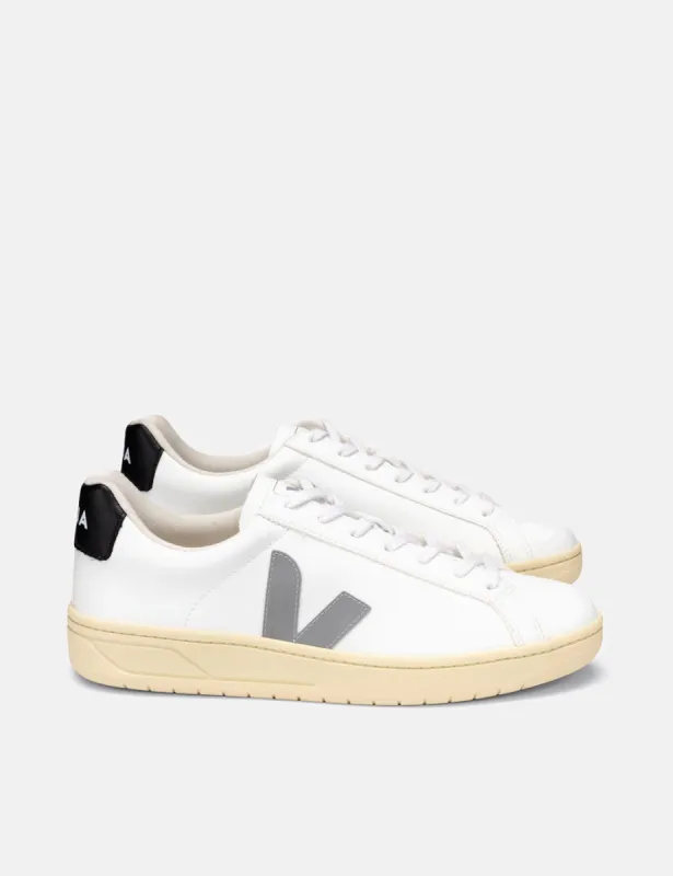 Veja Urca CWL Trainers - White/Oxford Grey/Black sold by Article London