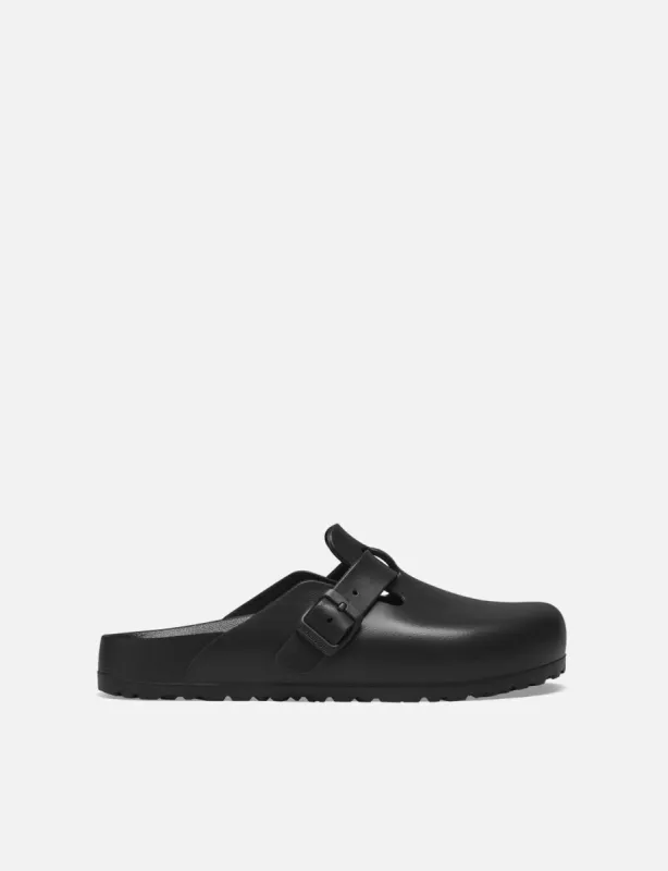 Birkenstock Women's Boston Clogs EVA (Narrow) - Black sold by Article London