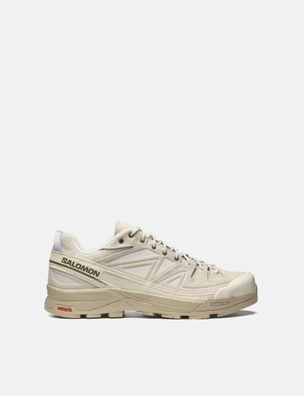 Salomon X-ALP LTR Trainers - Almond Milk/White Pepper/Burnt Olive sold by Article London