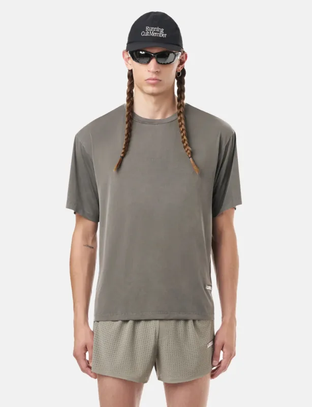 Satisfy Auralite T-Shirt - Mineral Graphite sold by Article London