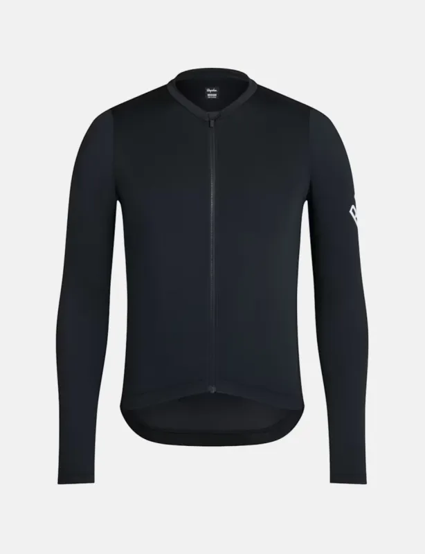 Rapha Men's Pro Team Long Sleeve Lightweight Jersey - Anthracite Grey sold by Article London