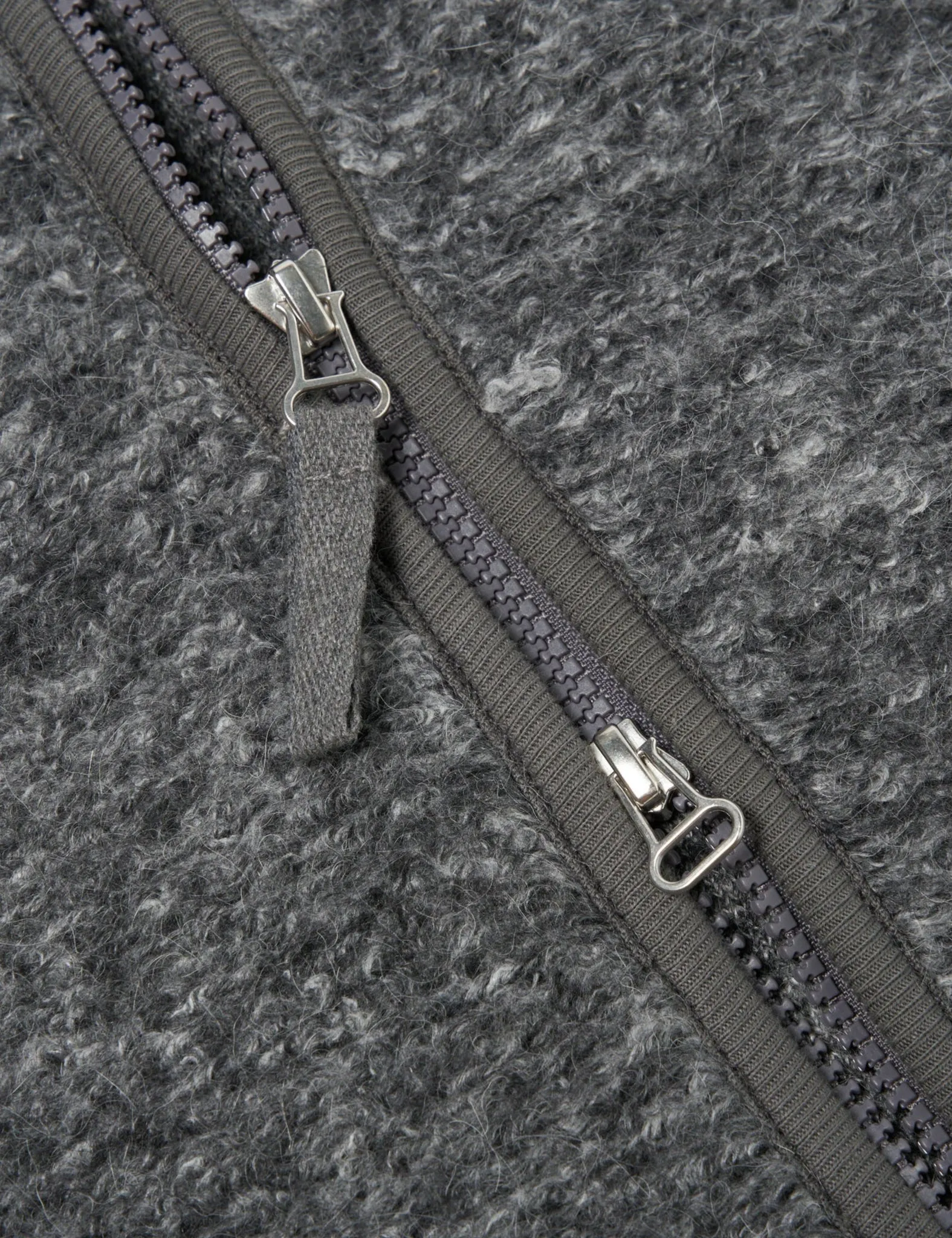 Universal Works Climbing Gilet (Teddy Fleece) - Grey sold by Article London product image thumbnail 4