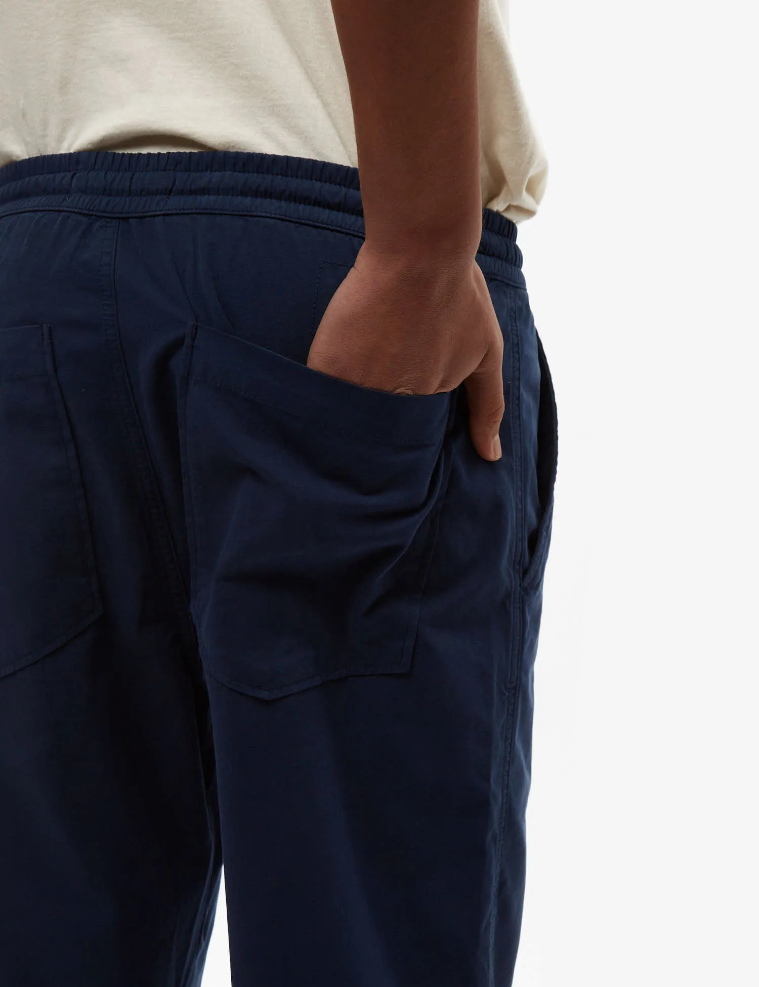 Universal Works Hi Water Trouser (Twill) - Navy Blue sold by Article London product image thumbnail 2