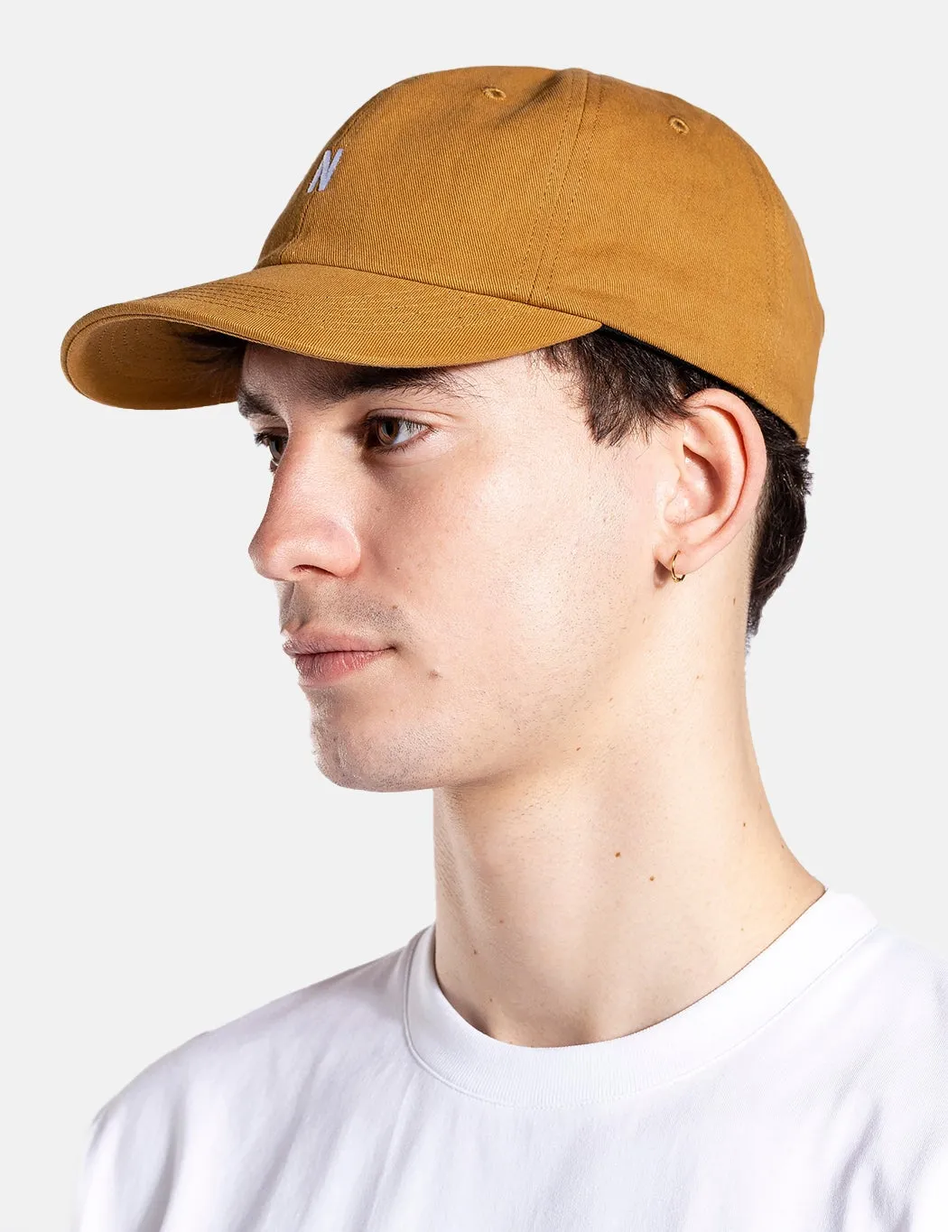 Norse Projects Twill Sports Cap - Chrome Yellow sold by Article London product image thumbnail 2