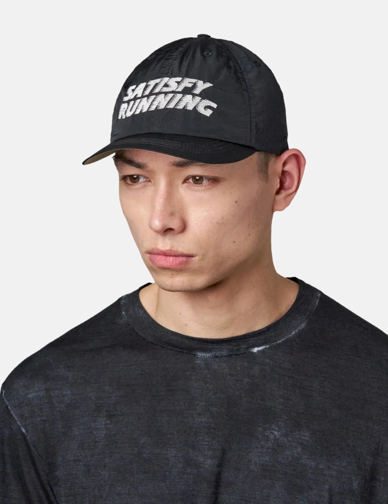 Satisfy FliteSilk Running Cap - Black sold by Article London