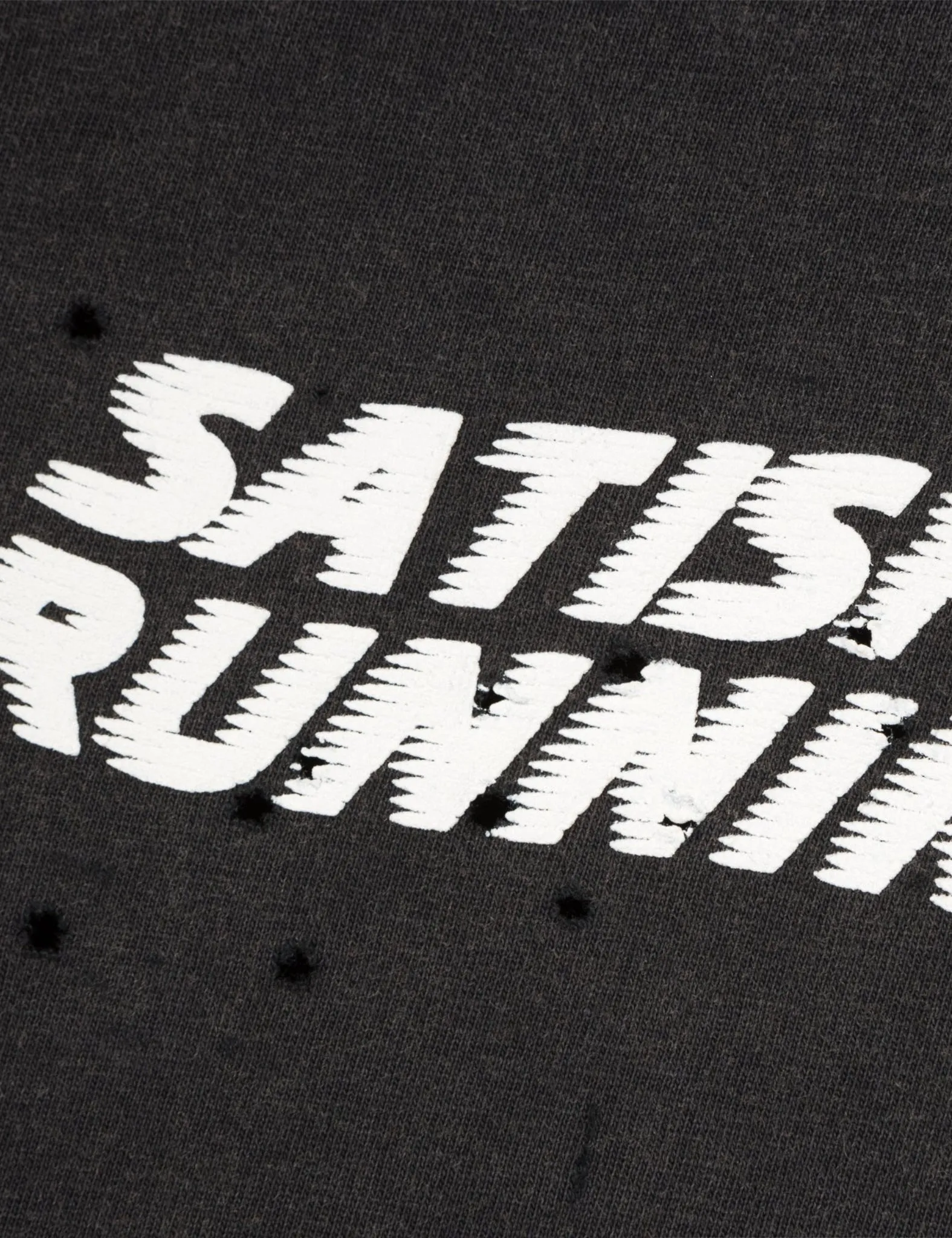 Satisfy MothTech T-Shirt - Aged Black sold by Article London product image thumbnail 4