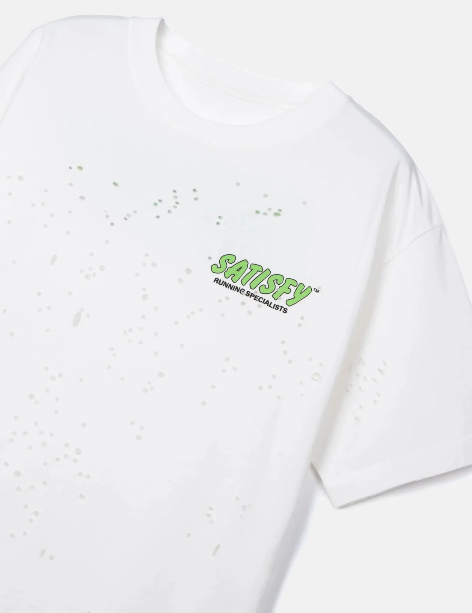 Satisfy MothTech T-Shirt - Off White sold by Article London product image thumbnail 5