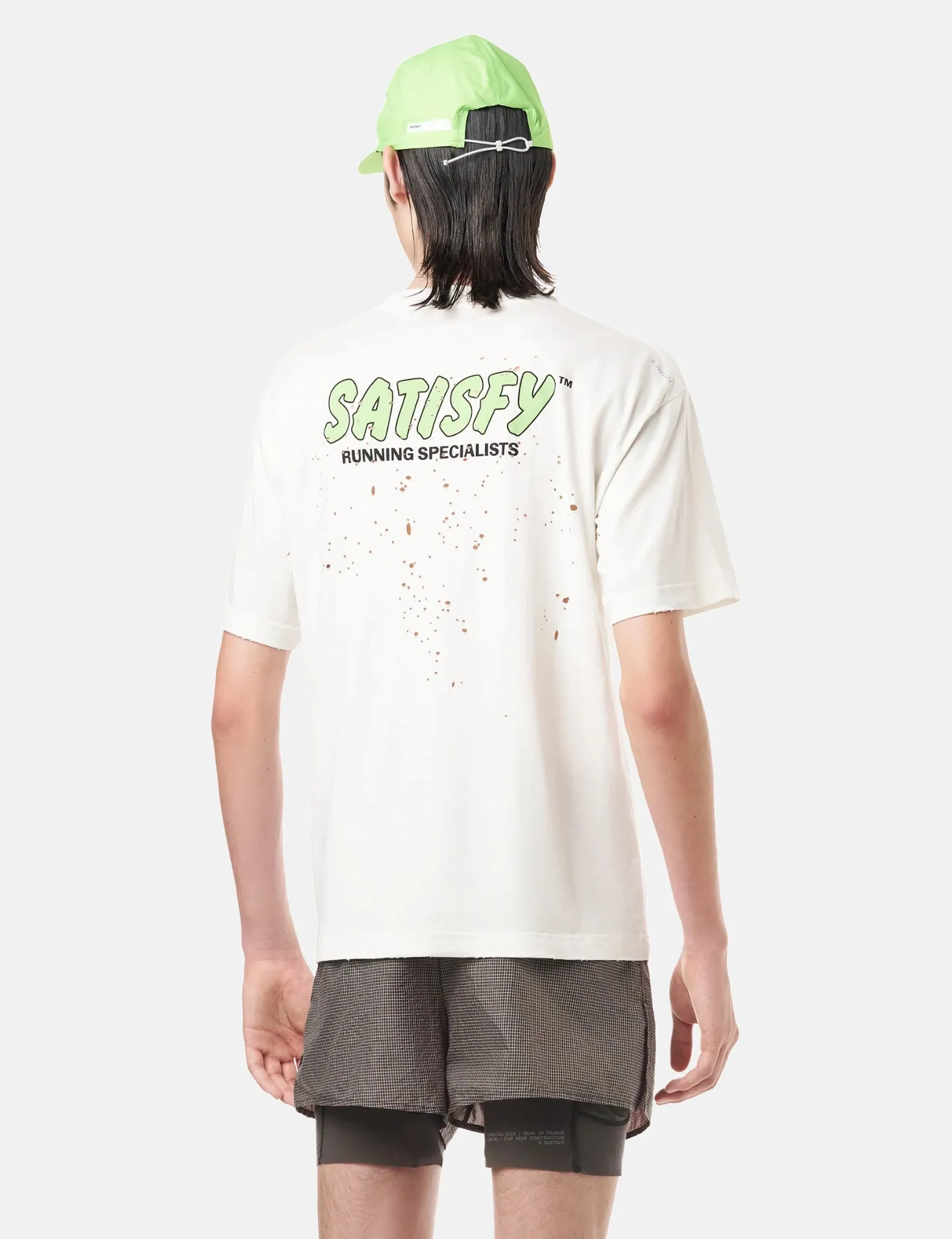 Satisfy MothTech T-Shirt - Off White sold by Article London product image thumbnail 2