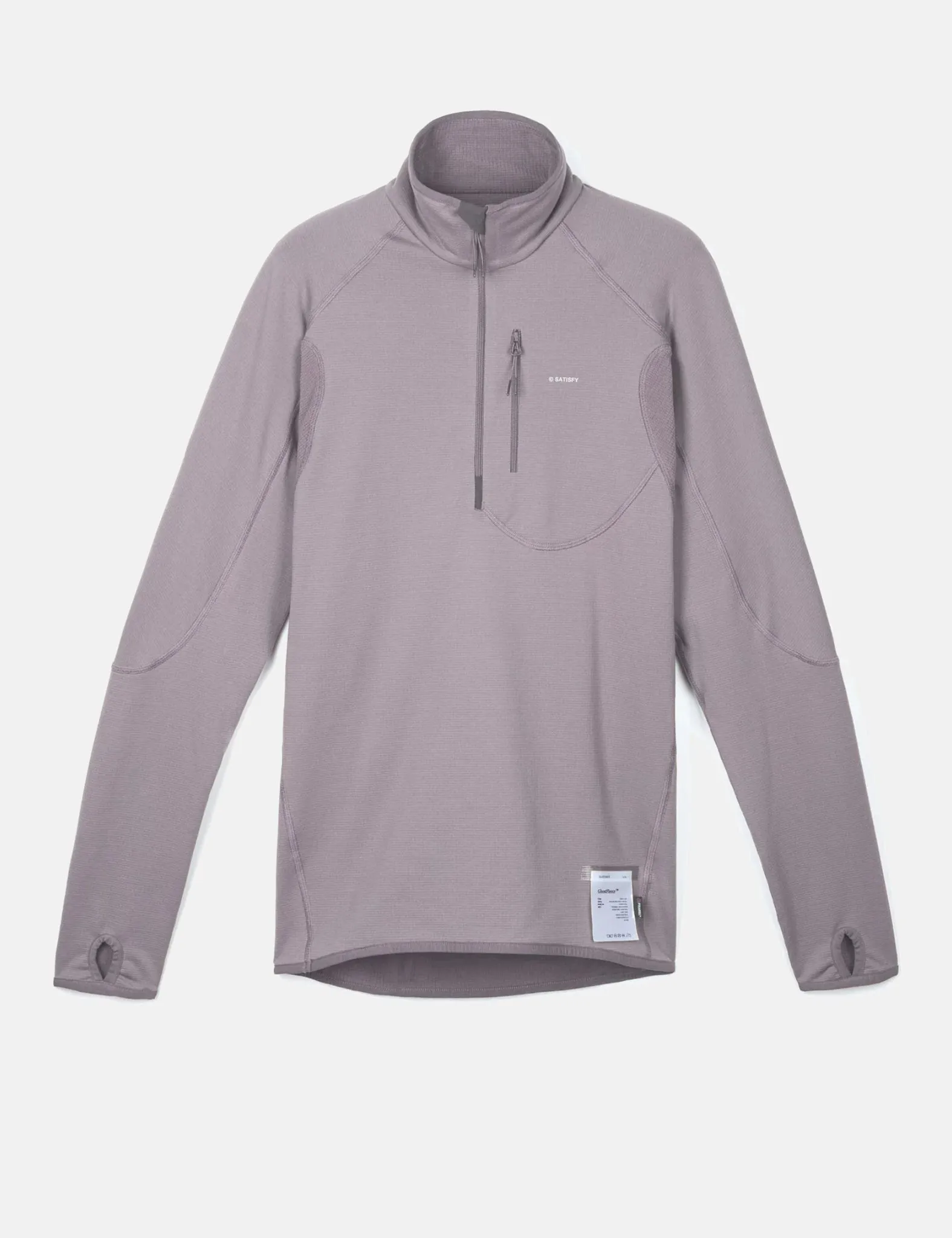 Satisfy GhostFleece Half-Zip Jersey - Nirvana Purple sold by Article London