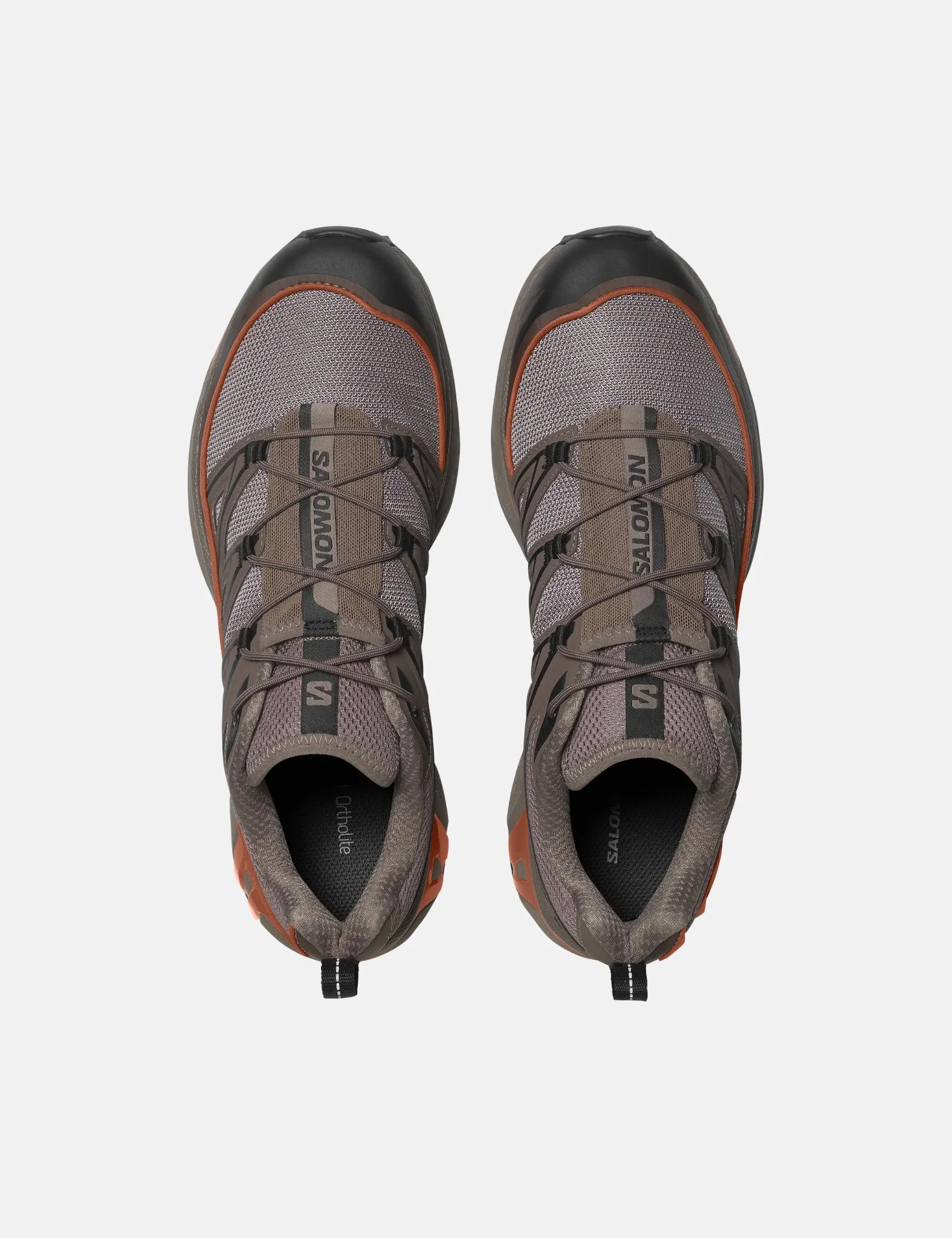 Salomon XT-6 EXPANSE Trainers - Iron/Bracken/Black sold by Article London product image thumbnail 4