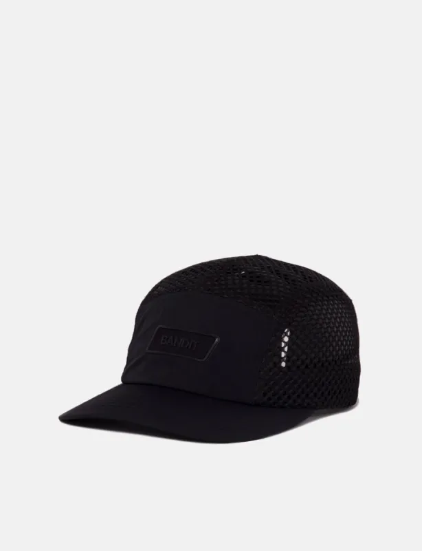 Bandit Mesh Run Cap - Black sold by Article London