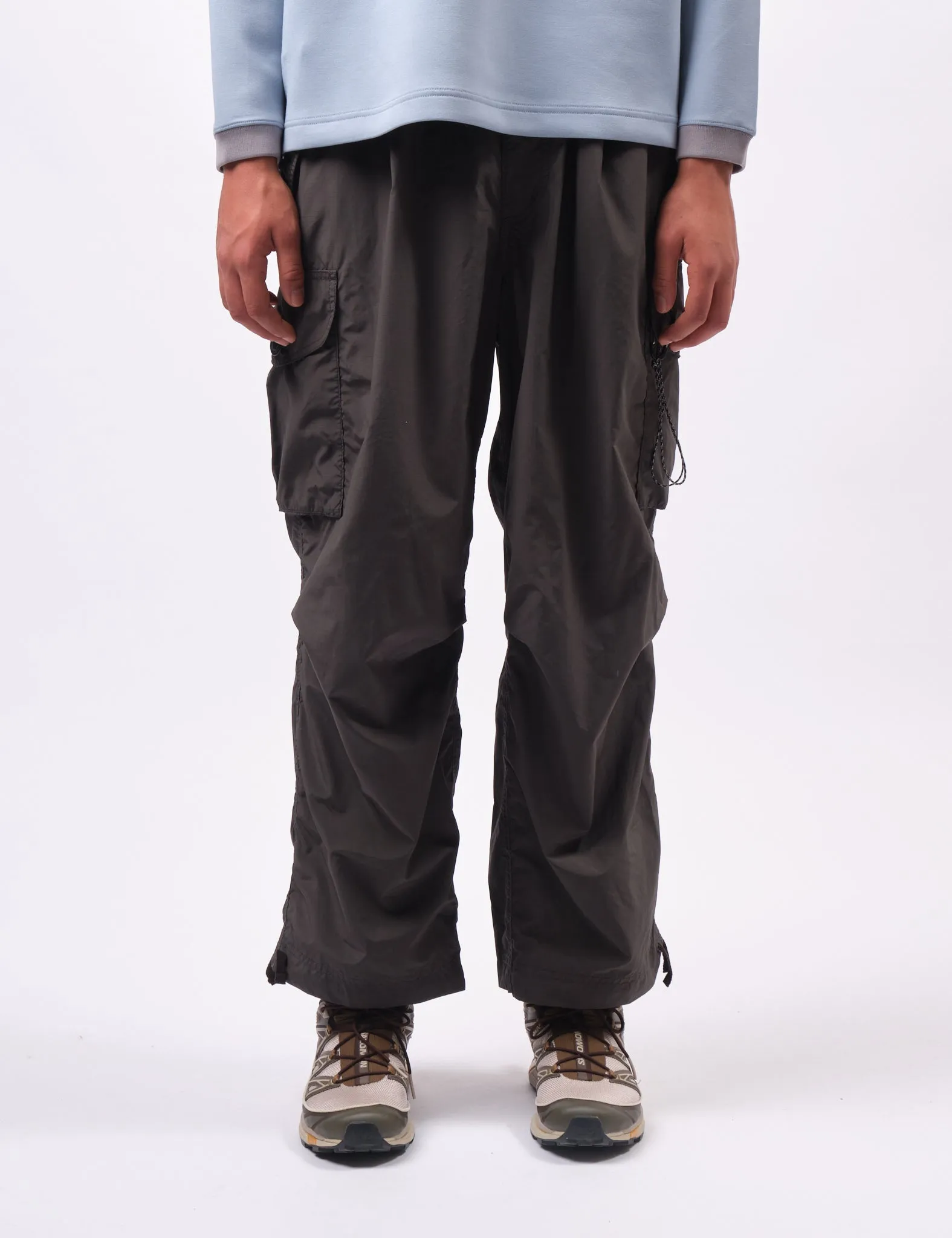 and Wander Oversized Cargo Pants - Charcoal Grey sold by Article London