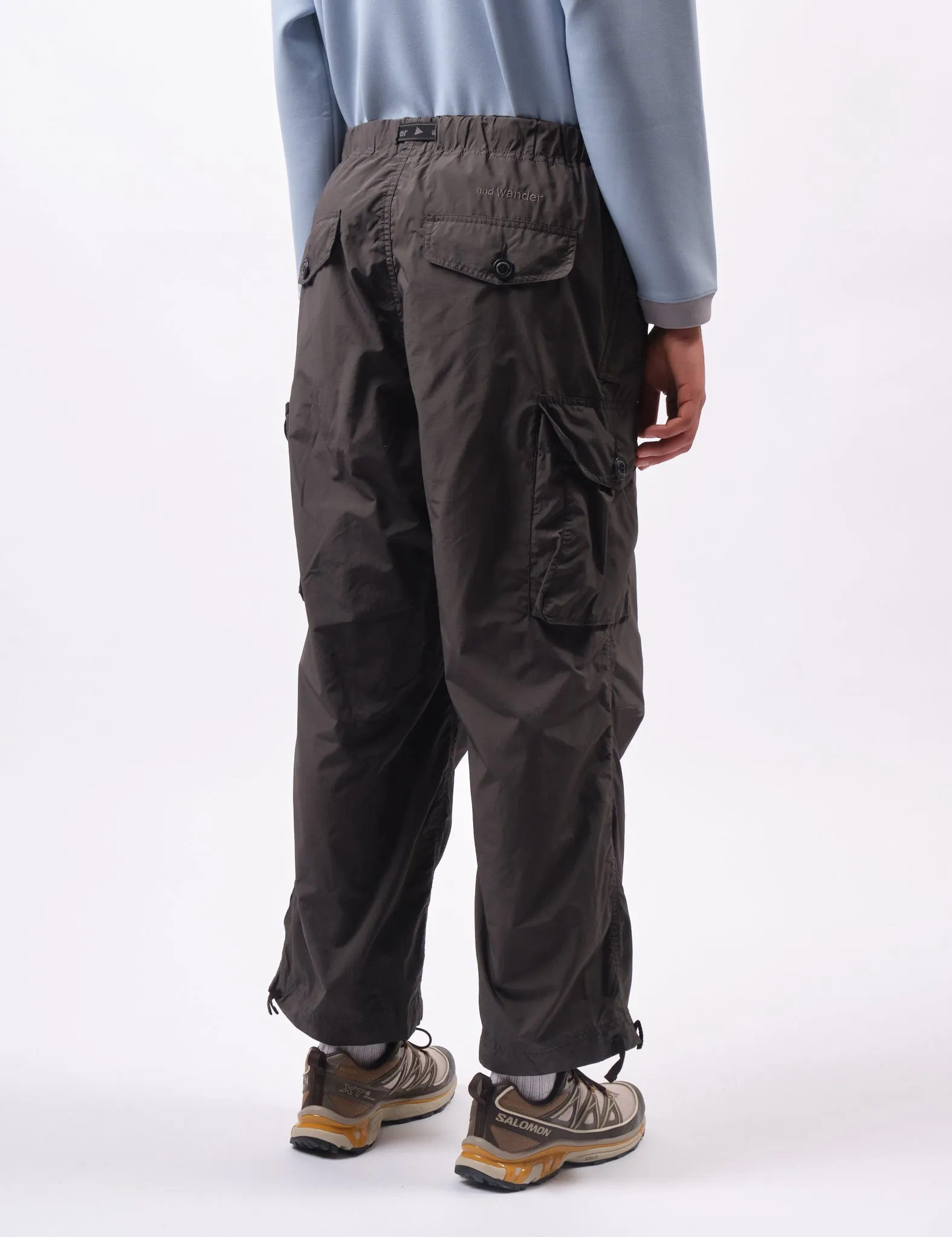 and Wander Oversized Cargo Pants - Charcoal Grey sold by Article London product image thumbnail 5