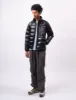 and Wander Diamond Stitch Down Jacket - Black sold by Article London