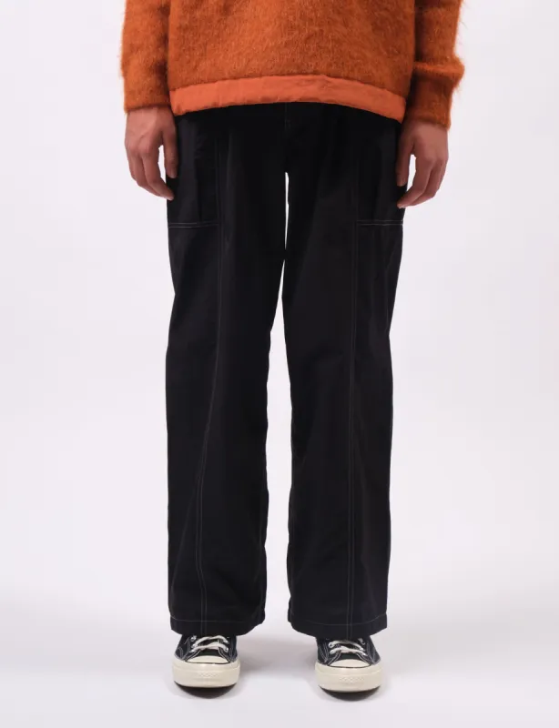 and Wander Crinkled Nylon Pants - Black sold by Article London