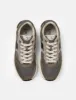 Stepney Workers Club Amiel S-Strike Trainers (Suede Mix) - Grey sold by Article London